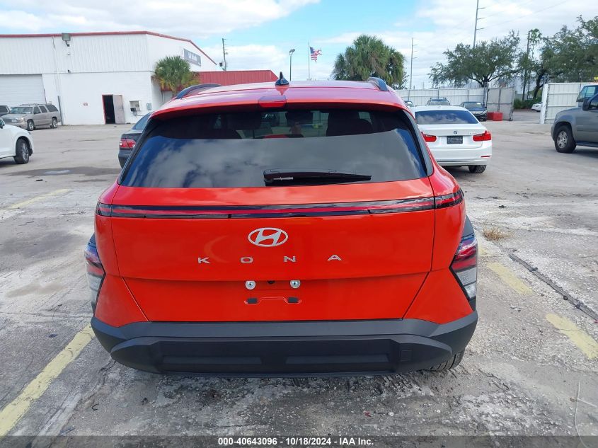 2024 Hyundai Kona Sel VIN: KM8HB3AB3RU150622 Lot: 40643096