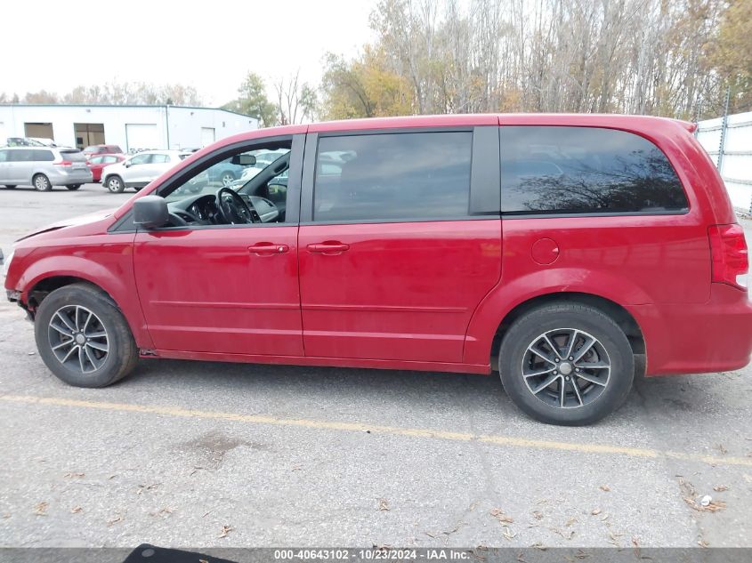 2015 Dodge Grand Caravan Se VIN: 2C4RDGBGXFR570147 Lot: 40643102