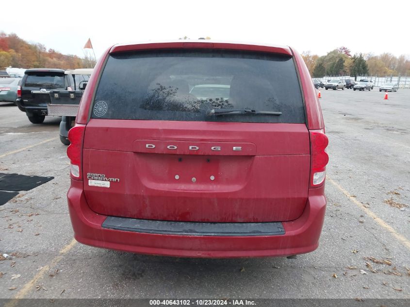 2015 Dodge Grand Caravan Se VIN: 2C4RDGBGXFR570147 Lot: 40643102