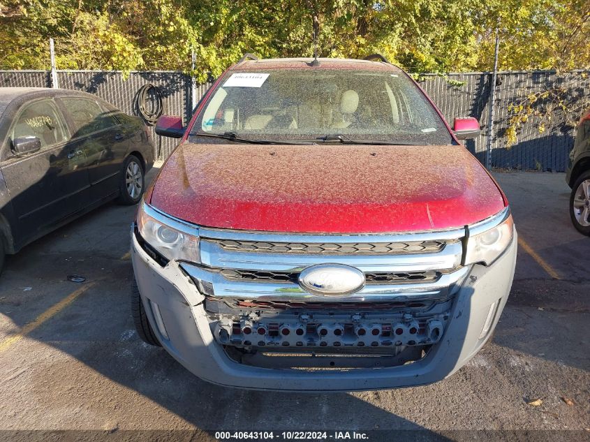 2013 Ford Edge Sel VIN: 2FMDK4JC4DBA95108 Lot: 40643104