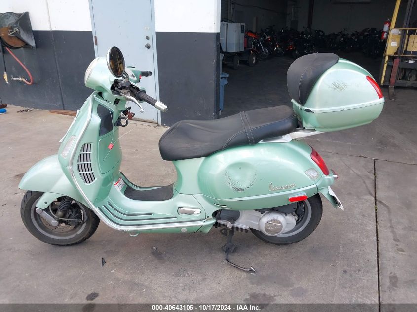 2005 Vespa Granturismo 200 VIN: ZAPM319K255001792 Lot: 40643105