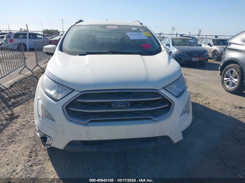 2020 Ford Ecosport Se VIN: MAJ3S2GE8LC357410 Lot: 40643108