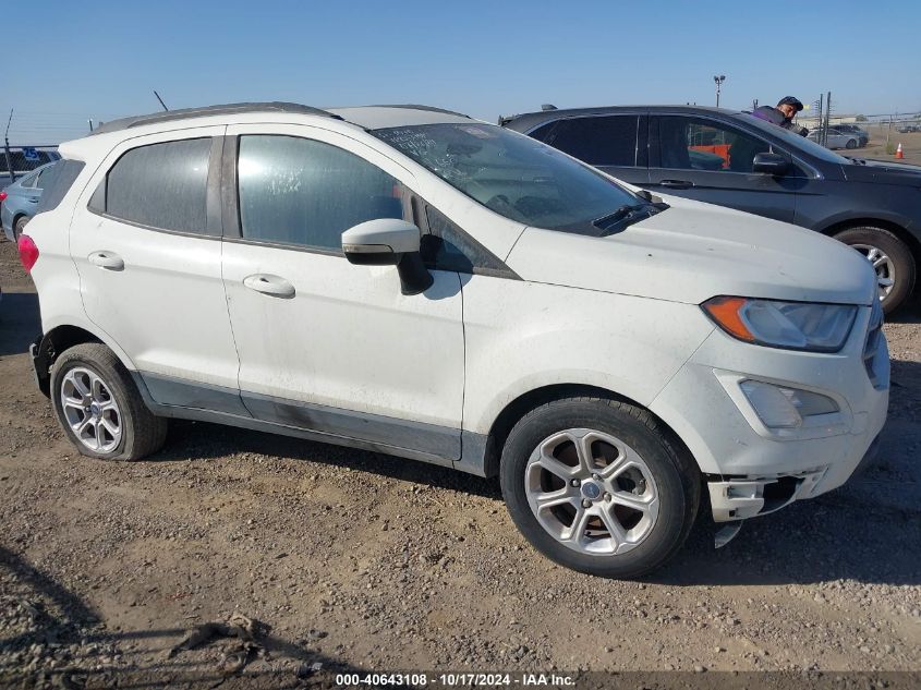 VIN MAJ3S2GE8LC357410 2020 FORD ECOSPORT SE