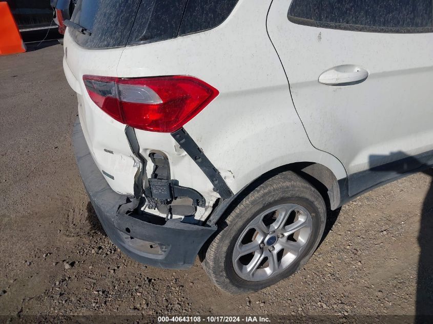 VIN MAJ3S2GE8LC357410 2020 FORD ECOSPORT SE