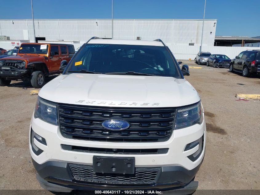 2017 Ford Explorer Sport VIN: 1FM5K8GT5HGD17401 Lot: 40643117