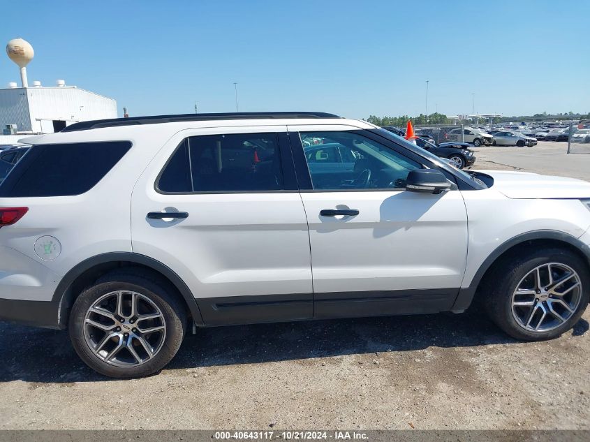 2017 Ford Explorer Sport VIN: 1FM5K8GT5HGD17401 Lot: 40643117