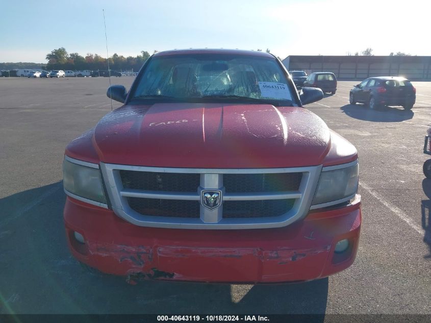 2010 Dodge Dakota Bighorn/Lonestar VIN: 1D7CW3GP4AS166291 Lot: 40643119