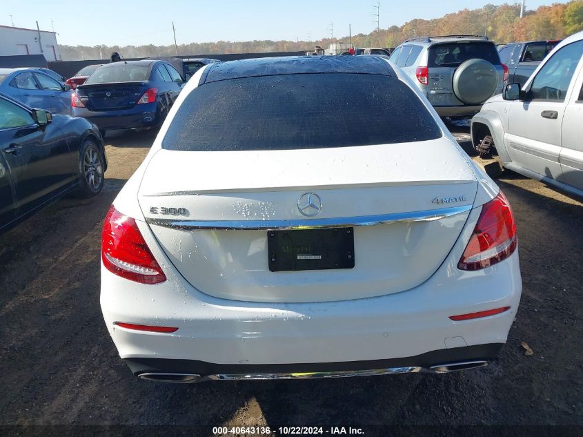 2018 Mercedes-Benz E 300 4Matic VIN: WDDZF4KB6JA378756 Lot: 40643136