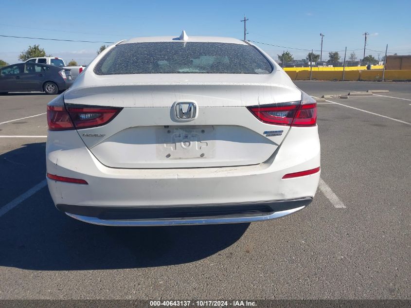 2019 Honda Insight Touring VIN: 19XZE4F91KE009970 Lot: 40643137