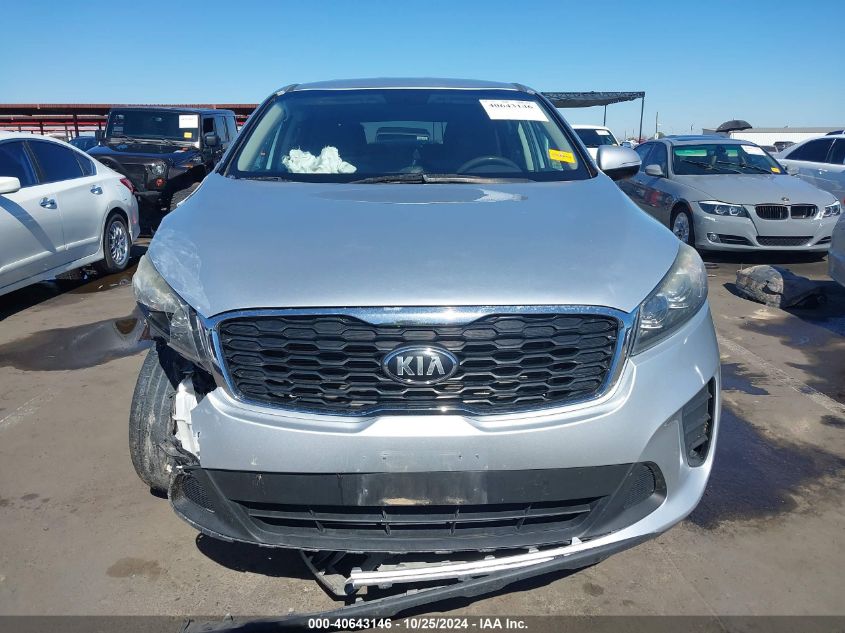 2019 Kia Sorento 2.4L Lx VIN: 5XYPG4A33KG517302 Lot: 40643146