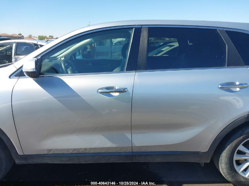 2019 Kia Sorento 2.4L Lx VIN: 5XYPG4A33KG517302 Lot: 40643146