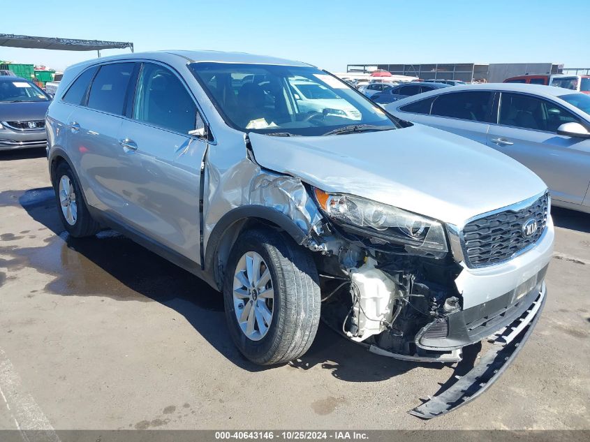 2019 Kia Sorento 2.4L Lx VIN: 5XYPG4A33KG517302 Lot: 40643146