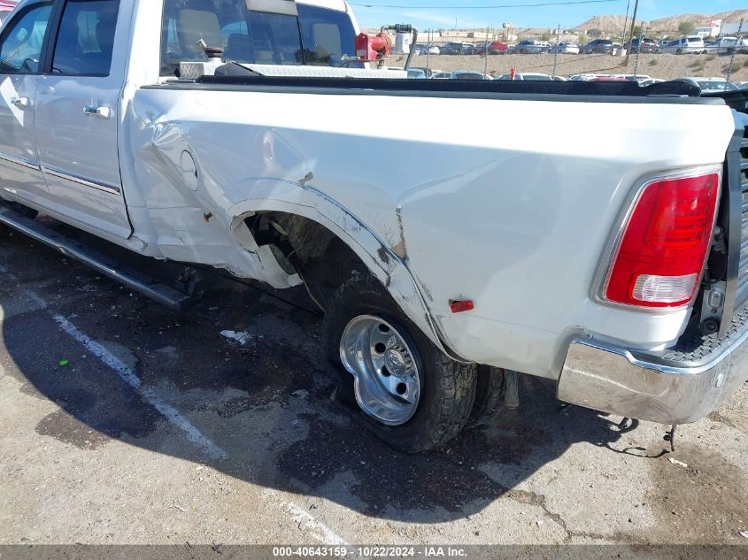 2018 Ram 3500 Laramie 4X4 8' Box VIN: 3C63RRJL7JG173955 Lot: 40643159