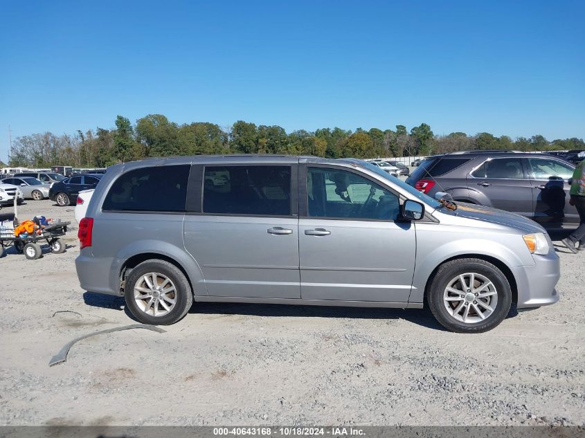 2014 Dodge Grand Caravan Sxt VIN: 2C4RDGCGXER173373 Lot: 40643168