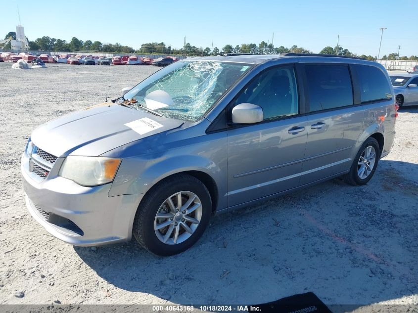 VIN 2C4RDGCGXER173373 2014 Dodge Grand Caravan, Sxt no.2