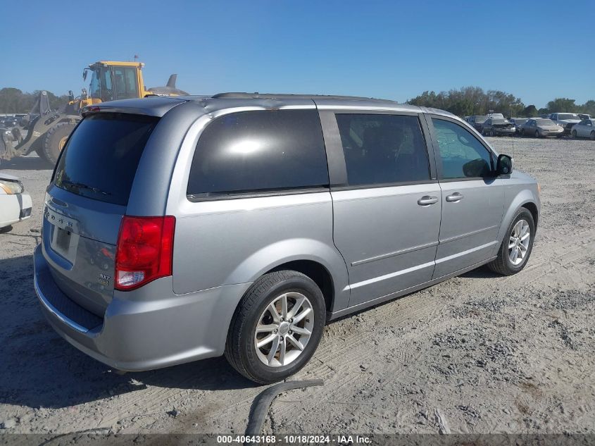 VIN 2C4RDGCGXER173373 2014 Dodge Grand Caravan, Sxt no.4