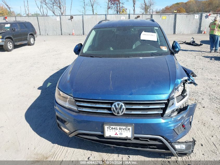 2018 Volkswagen Tiguan 2.0T Se/2.0T Sel VIN: 3VV2B7AX9JM011151 Lot: 40643202