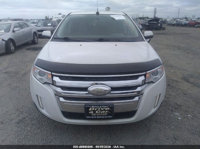 2012 Ford Edge Sel VIN: 2FMDK3J90CBA50521 Lot: 40643206