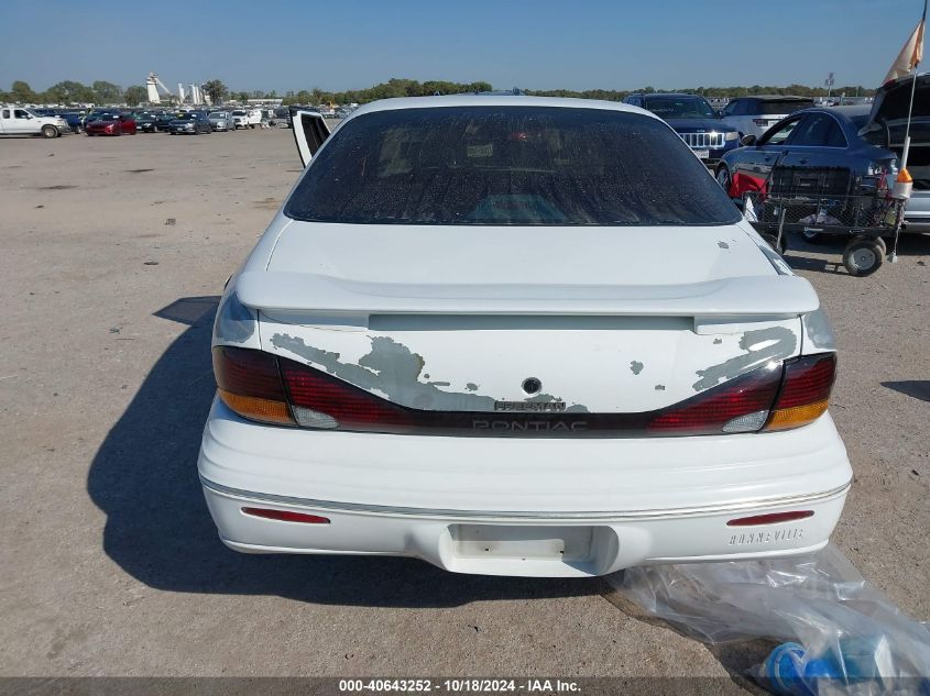 1998 Pontiac Bonneville Se VIN: 1G2HX52K8W4217313 Lot: 40643252