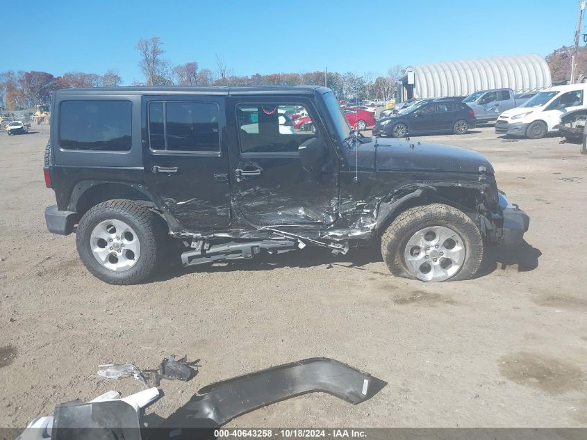 2015 Jeep Wrangler Unlimited Sahara VIN: 1C4BJWEG5FL704345 Lot: 40643258