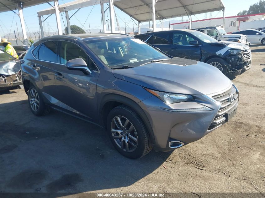 VIN JTJYARBZ2G2022187 2016 Lexus NX, 200T no.1