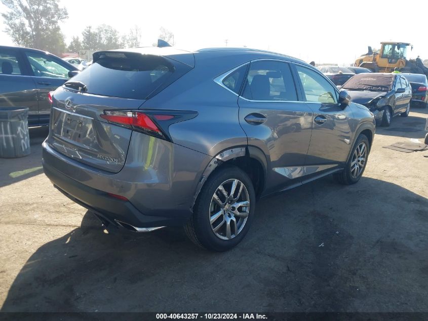 VIN JTJYARBZ2G2022187 2016 Lexus NX, 200T no.4