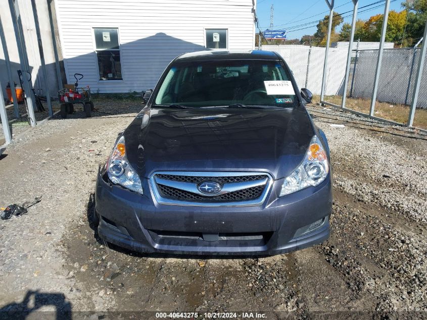 2011 Subaru Legacy 2.5I Premium VIN: 4S3BMBC69B3213510 Lot: 40643275