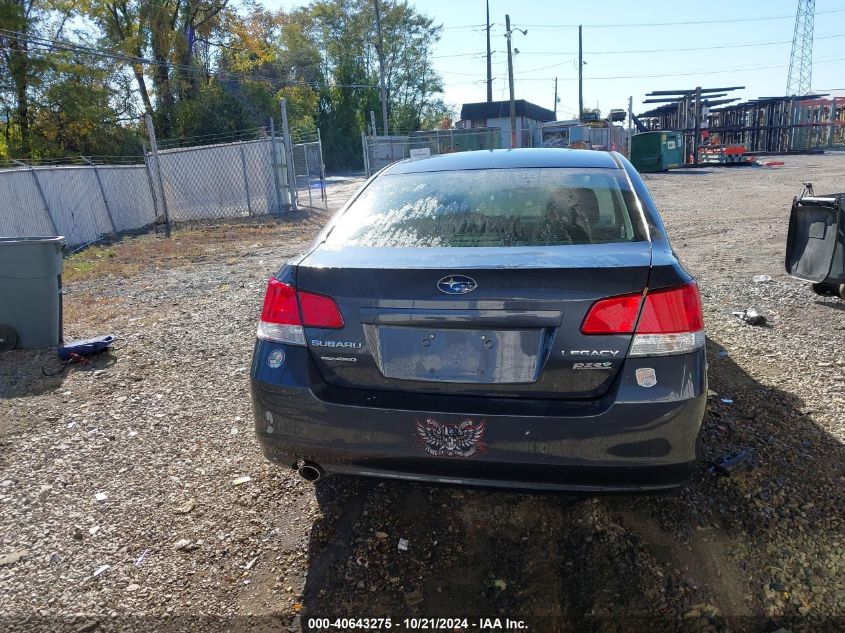 2011 Subaru Legacy 2.5I Premium VIN: 4S3BMBC69B3213510 Lot: 40643275