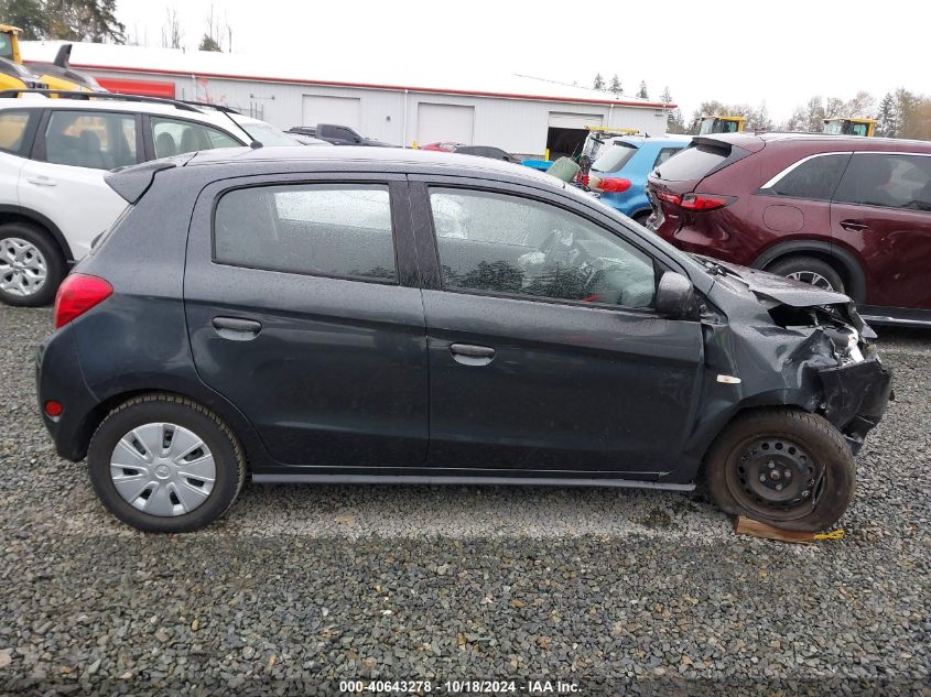 2015 Mitsubishi Mirage De/Rf VIN: ML32A3HJ4FH007003 Lot: 40643278