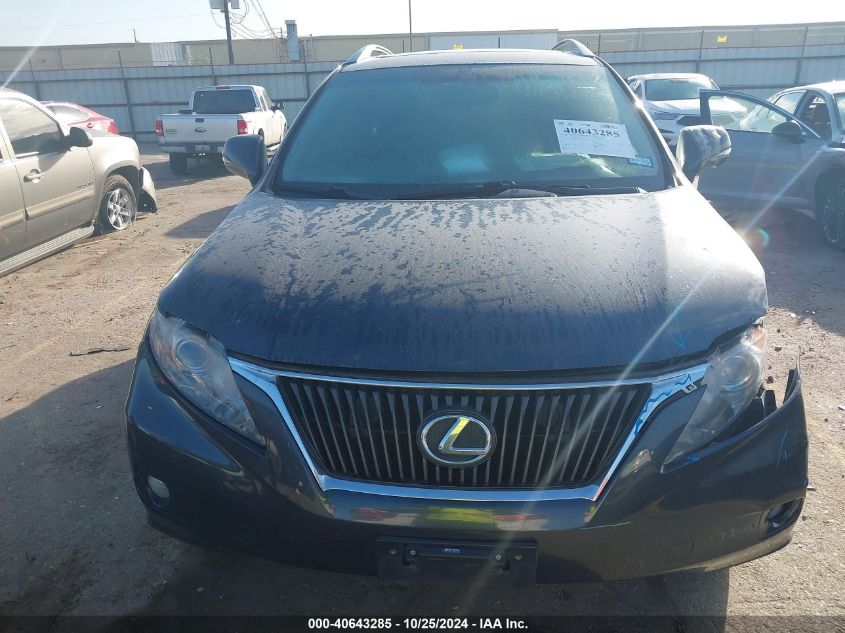 2010 Lexus Rx 350 VIN: 2T2ZK1BA5AC022530 Lot: 40643285