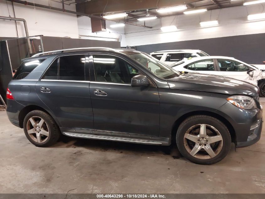 2015 Mercedes-Benz Ml 400 4Matic VIN: 4JGDA5GB4FA538704 Lot: 40643298