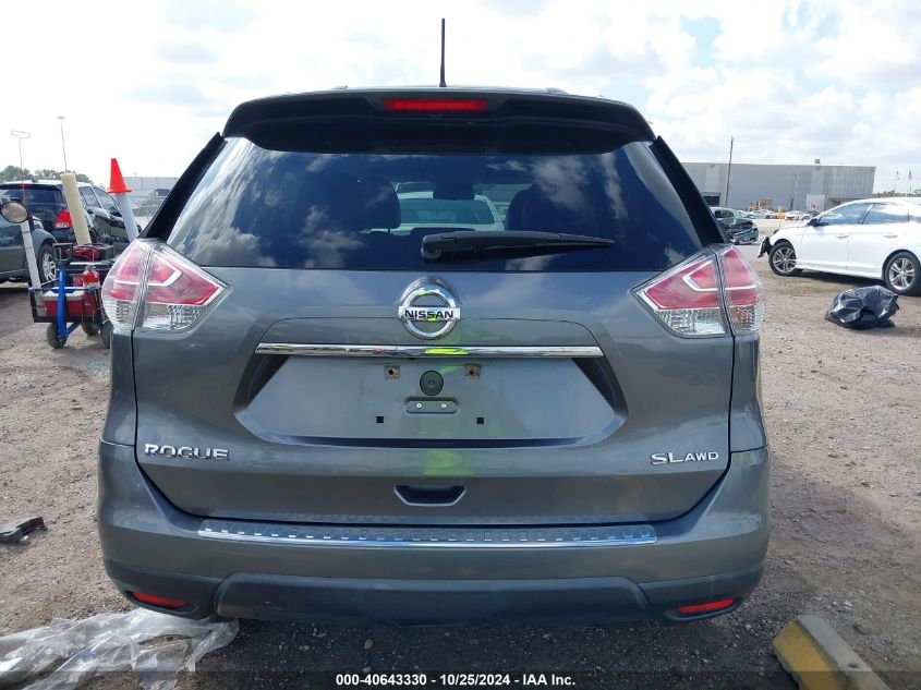 2015 Nissan Rogue Sl VIN: 5N1AT2MV8FC859448 Lot: 40643330