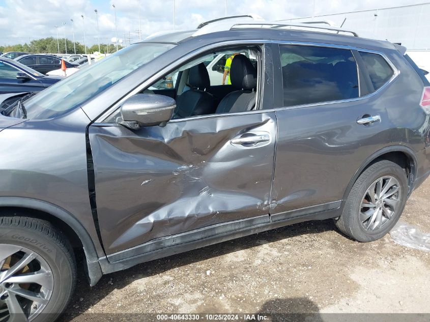 2015 Nissan Rogue Sl VIN: 5N1AT2MV8FC859448 Lot: 40643330