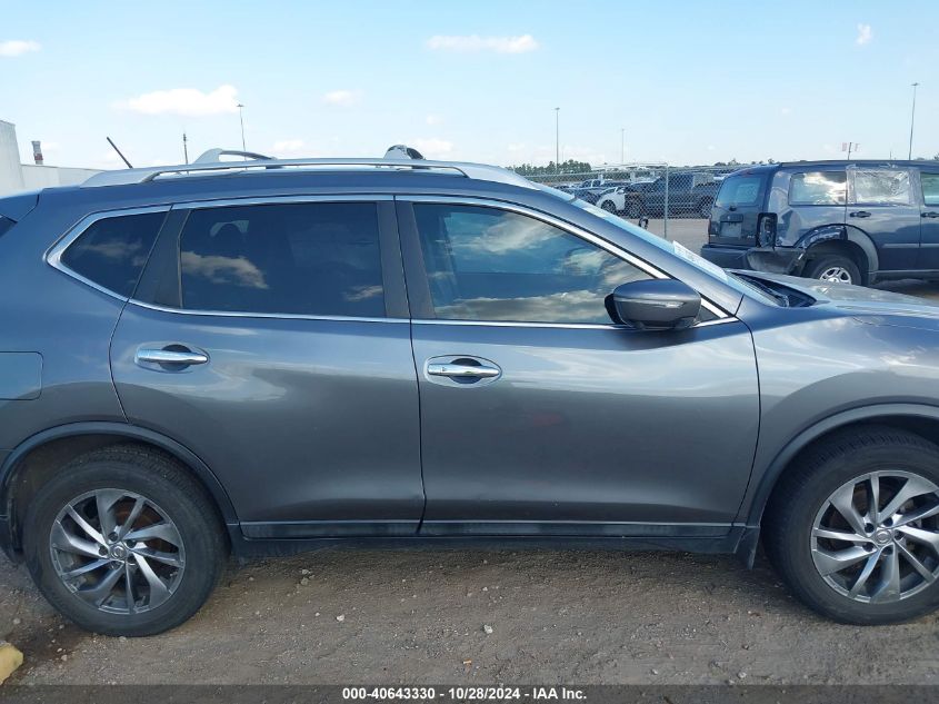 2015 Nissan Rogue Sl VIN: 5N1AT2MV8FC859448 Lot: 40643330