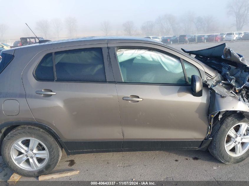 2020 Chevrolet Trax Fwd Ls VIN: KL7CJKSB6LB350534 Lot: 40643337