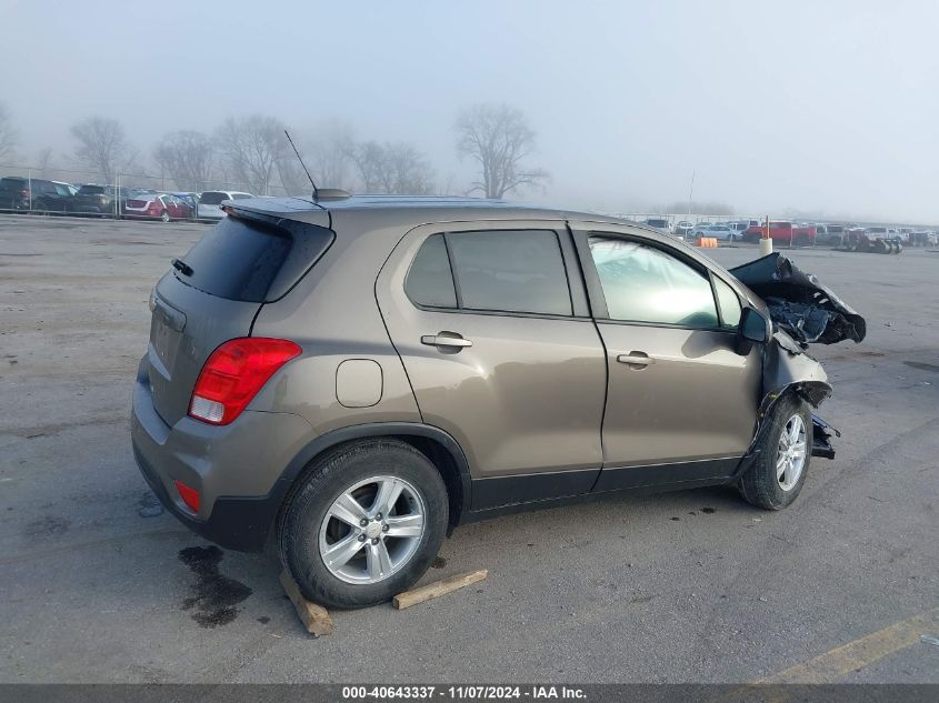 2020 Chevrolet Trax Fwd Ls VIN: KL7CJKSB6LB350534 Lot: 40643337