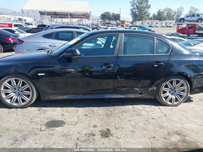 2010 BMW 550I VIN: WBANW5C51ACT57239 Lot: 40643352