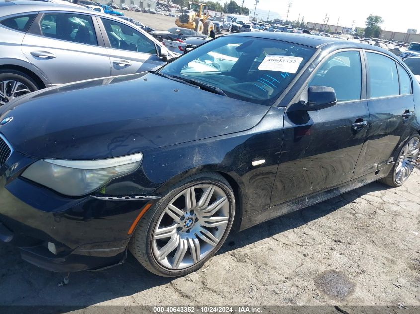 2010 BMW 550I VIN: WBANW5C51ACT57239 Lot: 40643352