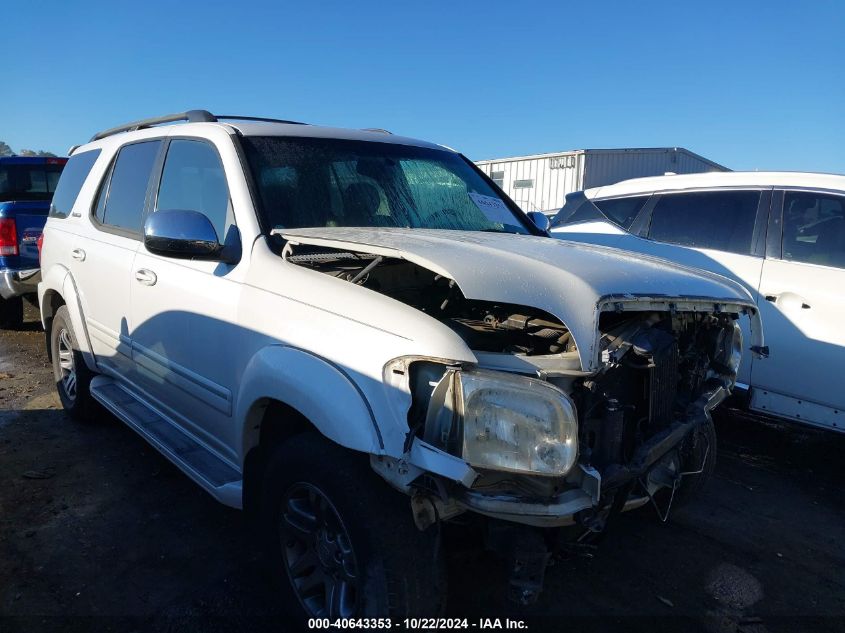 2007 Toyota Sequoia Limited V8 VIN: 5TDBT48A37S285708 Lot: 40643353