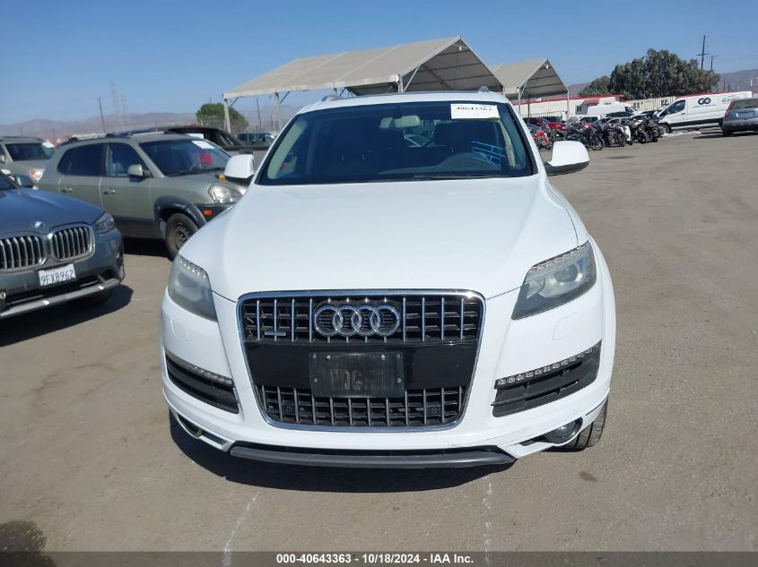 2015 Audi Q7 3.0T Premium VIN: WA1LGAFE8FD006237 Lot: 40643363