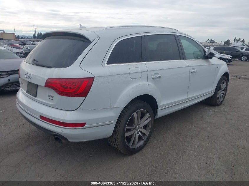 Vin: wa1lgafe8fd006237, lot: 41132508, audi q7 3.0t premium 20154