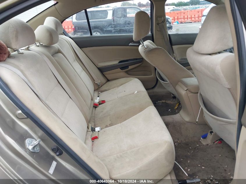 2010 Honda Accord 2.4 Lx-P VIN: 1HGCP2F40AA092450 Lot: 40643364