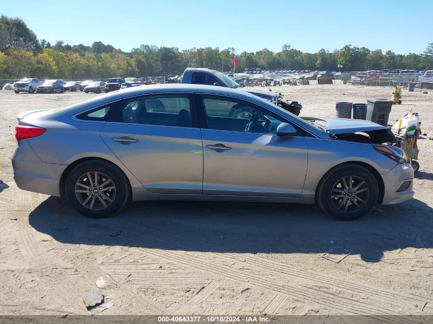 2016 Hyundai Sonata Se VIN: 5NPE24AF3GH275899 Lot: 40643377