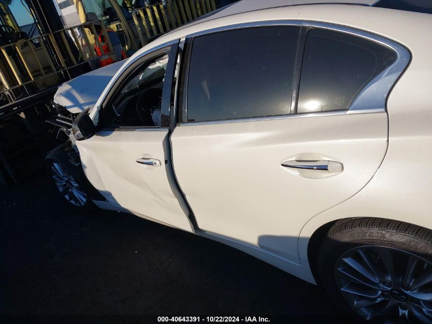 2020 Infiniti Q50 Luxe VIN: JN1EV7AP7LM203981 Lot: 40643391