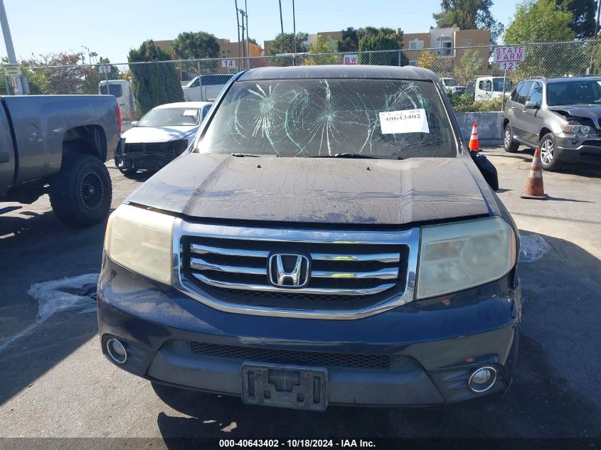 2012 Honda Pilot Ex VIN: 5FNYF3H49CB027200 Lot: 40643402