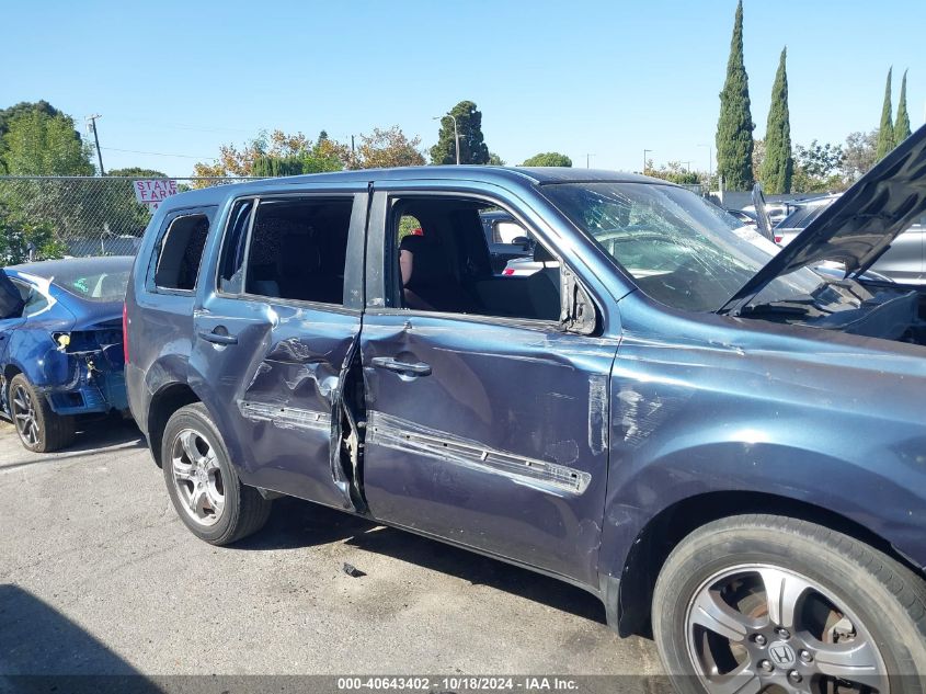 2012 Honda Pilot Ex VIN: 5FNYF3H49CB027200 Lot: 40643402