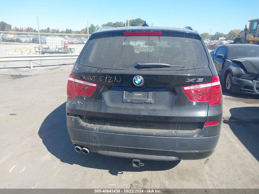 2014 BMW X3 xDrive28I VIN: 5UXWX9C55E0D34101 Lot: 40643438