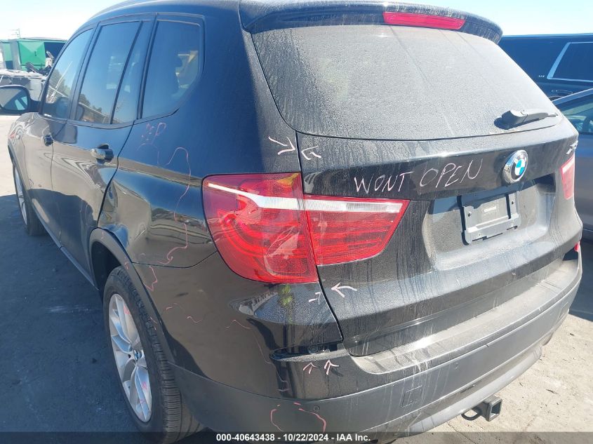 2014 BMW X3 xDrive28I VIN: 5UXWX9C55E0D34101 Lot: 40643438