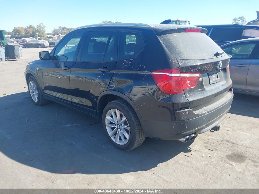 VIN 5UXWX9C55E0D34101 2014 BMW X3, Xdrive28I no.3