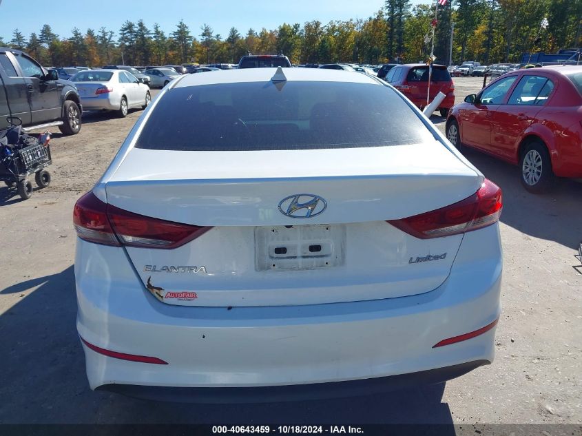 2017 Hyundai Elantra Limited VIN: 5NPD84LF8HH006189 Lot: 40643459